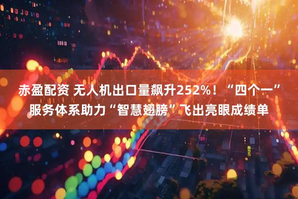 赤盈配资 无人机出口量飙升252%！“四个一”服务体系助力“智慧翅膀”飞出亮眼成绩单