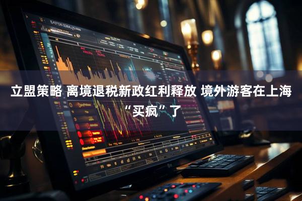 立盟策略 离境退税新政红利释放 境外游客在上海“买疯”了